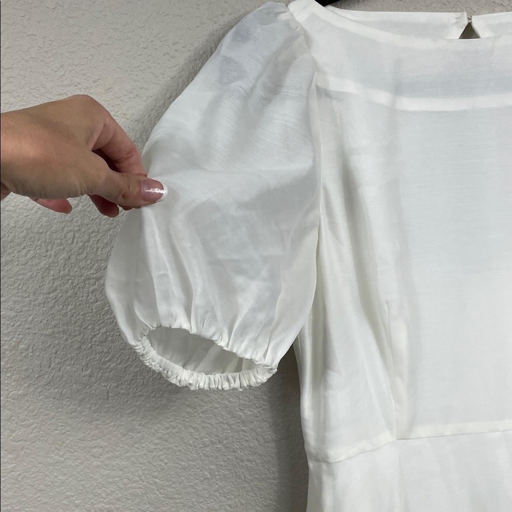 Mestiza New York Faye Sample Dress Ivory White Sample Bohemian Sz 6 - Picture 4 of 13